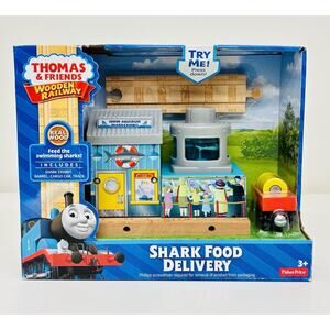 Shark Food Delivery Thomas & Friends Wooden Railway DFW93 New Sealed